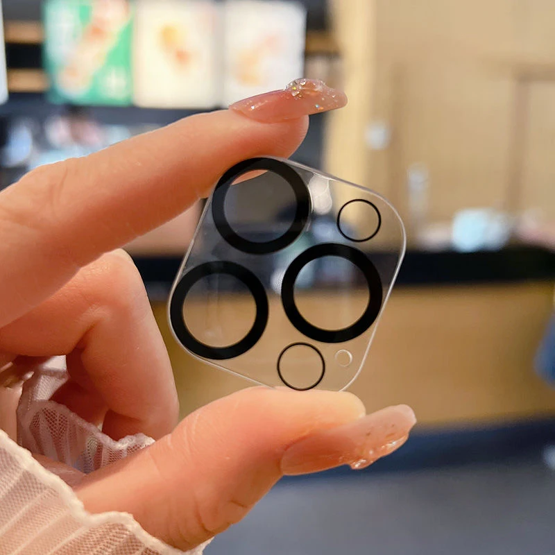 2 uds Protector de lente de cámara para iPhone 16 Pro Max vidrio Protector iPhone 15 11 13 14 Plus 12 Mini 16pro Protector de pantalla de lente - imagen 5