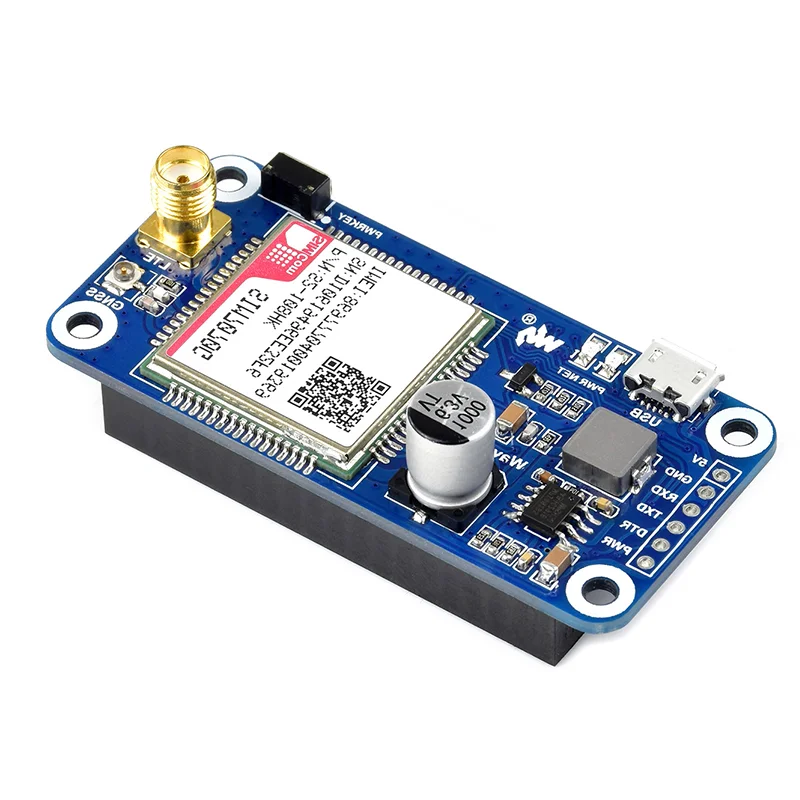 Módulo Raspberry Pi GPRS SIM7070G nb-iot/cat-m/GPRS/GNSS HAT para Raspberry Pi 4 Modelo B / 3B +/3B/Zero/3A + - imagen 3