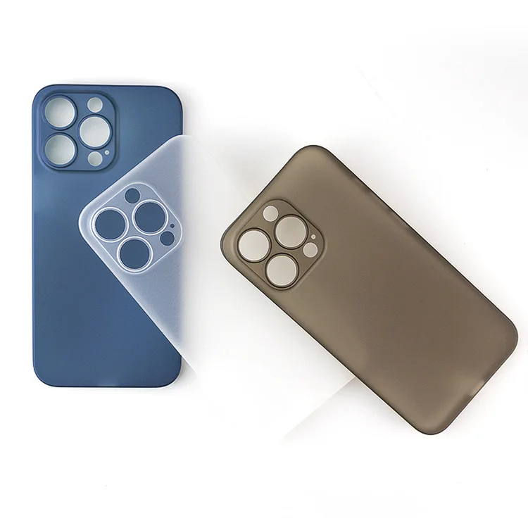 Funda transparente mate ultrafina para iPhone 11 12 13 Pro Max 13 Mini XS MAX XR X 6 6s 7 8 PLUS SE 2020 fundas esmeriladas a prueba de golpes