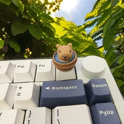 AttackFox Teclas Capibara Kawaii para Teclado Mecánico