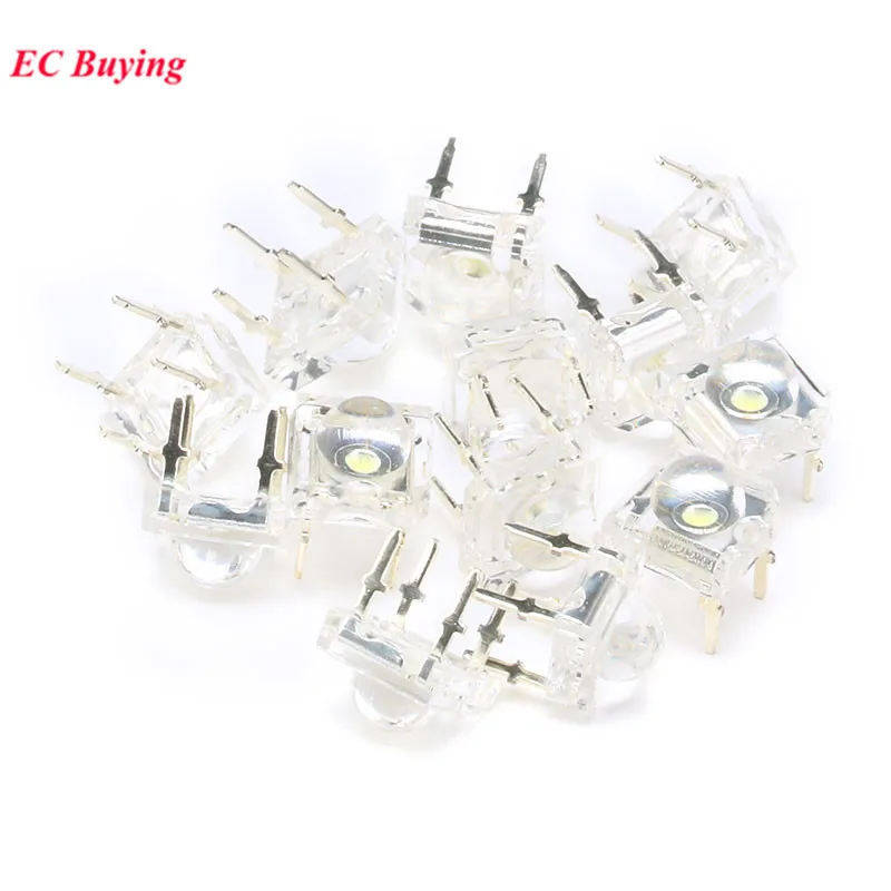 2 uds-100 Uds 5mm F5 piraña LED blanco rojo verde azul claro 5mm LED diodos emisores de luz 4 pines piraña LED Diodos brillo - imagen 2