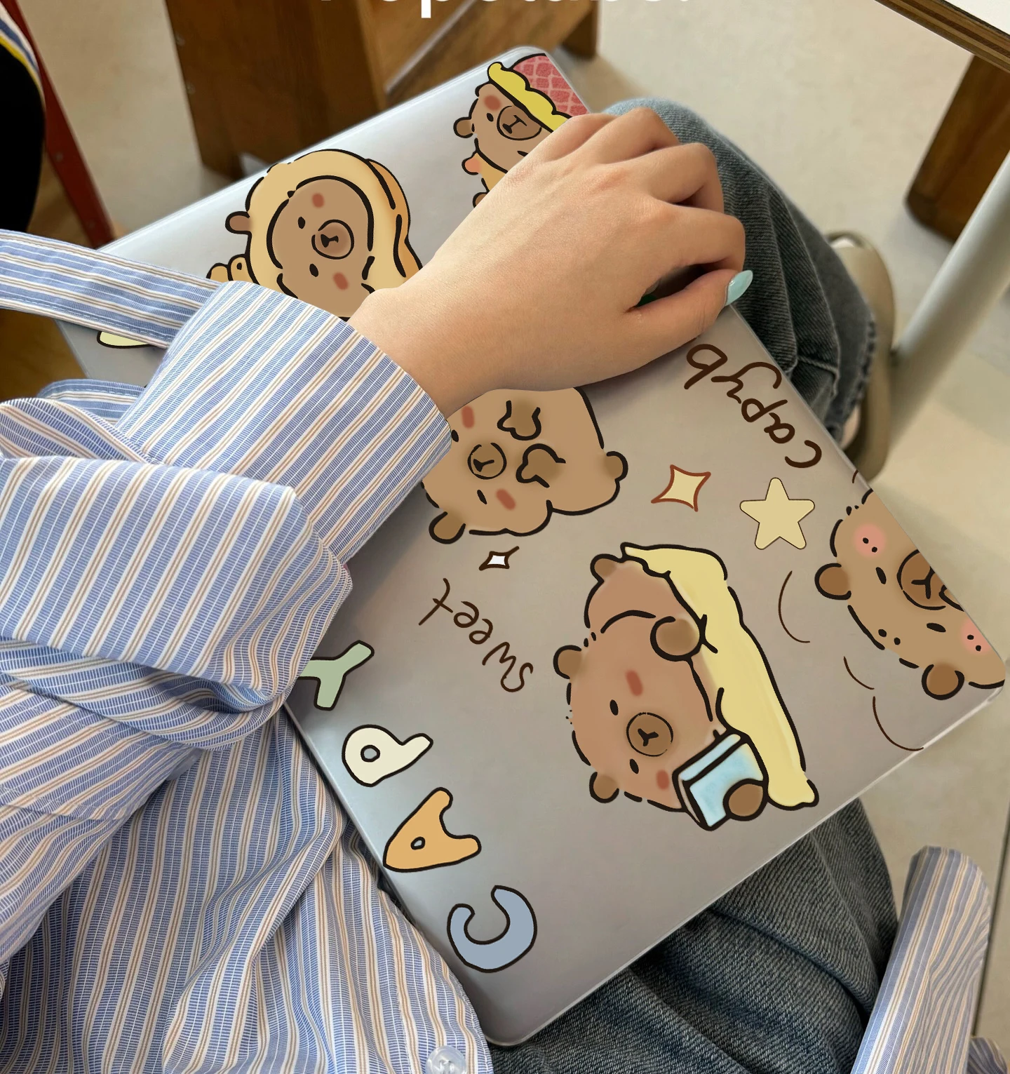 Bonita Funda para portátil 2025 M4 para MacBook Pro 14,2 16,2 Funda Macbook Pro 16 Air 13 15,3 13,6 Funda M2 M3 ﻿ - imagen 2