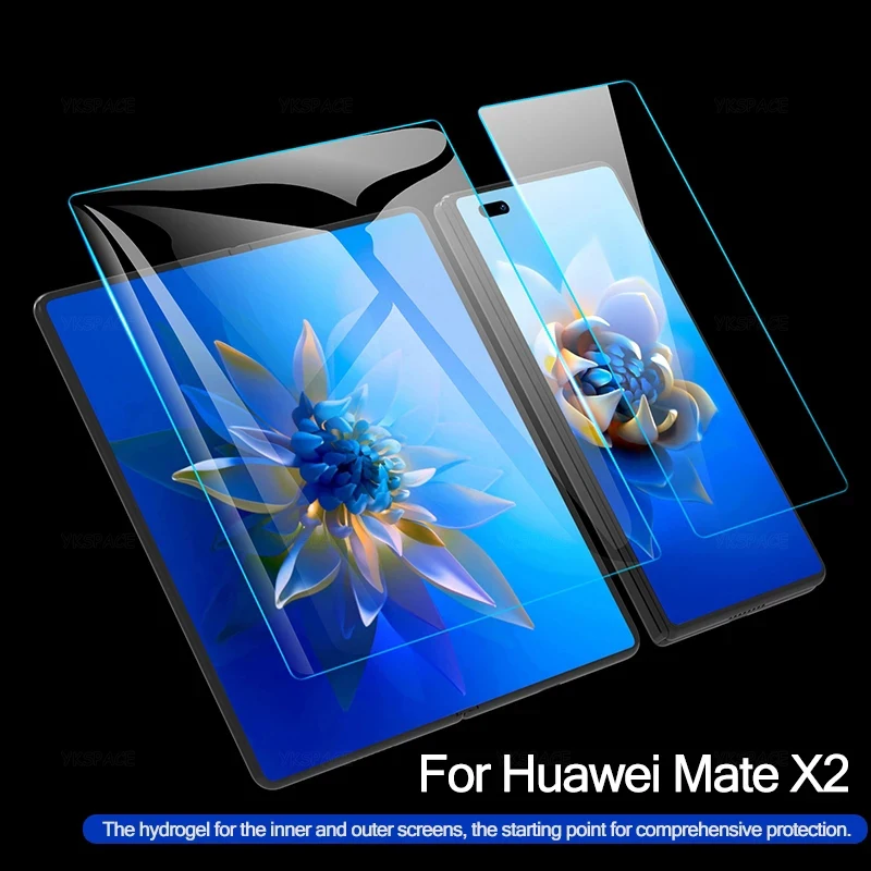 Película de hidrogel mate esmerilado suave 4 en 1 para Huawei Mate X2 X3 X5 X XS 2 3 5 XS2 Protector de pantalla transparente HD frontal y trasero - imagen 4