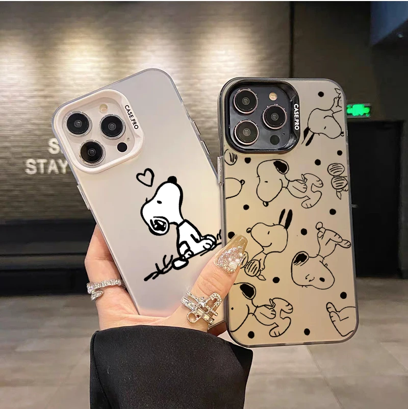 Funda de teléfono con dibujos de Snoopy para Hauwei Honor 400 Lite 200 400 Pro Magic 7 Lite X6B X7B X9B X8A X9A 5G, funda trasera a prueba de golpes - imagen 5