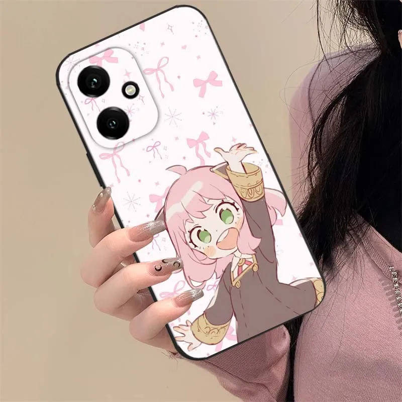 Anya Forger Anime para Honor X9C X9B X9A X9 X8C X8B X8A X8 X7C X7B X7A X7 X6B X6A X60i X60 X6 X5B 5G funda de teléfono - imagen 4