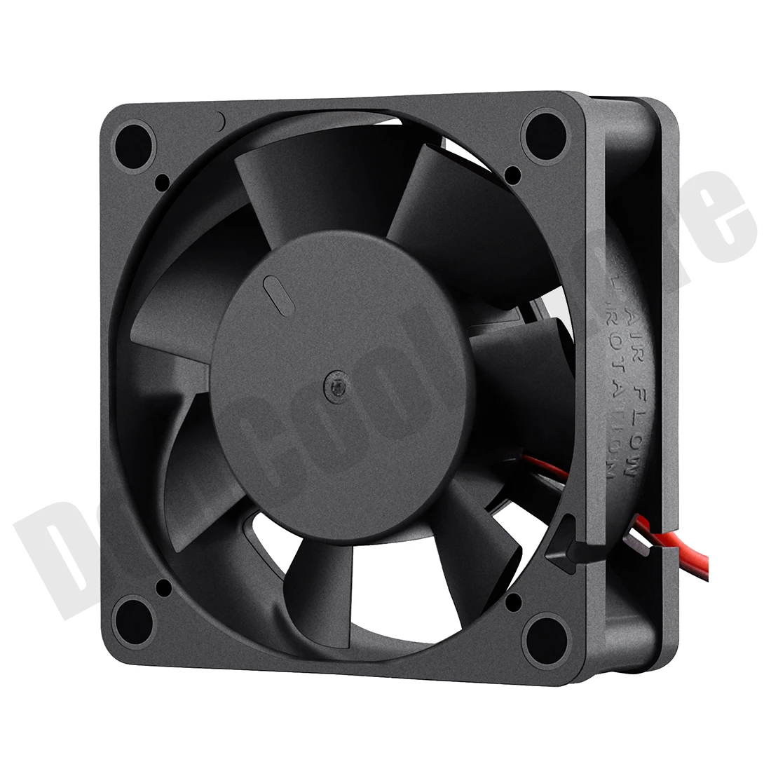 Gdstime-ventilador sin escobillas para impresora 3D, 2 piezas, 6020, 12V, 24V, 2 pines, 60mm x 60mm x 20mm, 6cm, CC - imagen 3