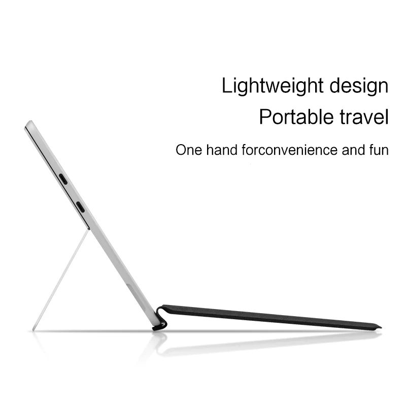 Teclado retroiluminado HUWEI para Microsoft Surface Pro 8 9 X Pro8 pro9 Pro x 13 "Tablet español portugués árabe francés teclado táctil - imagen 5