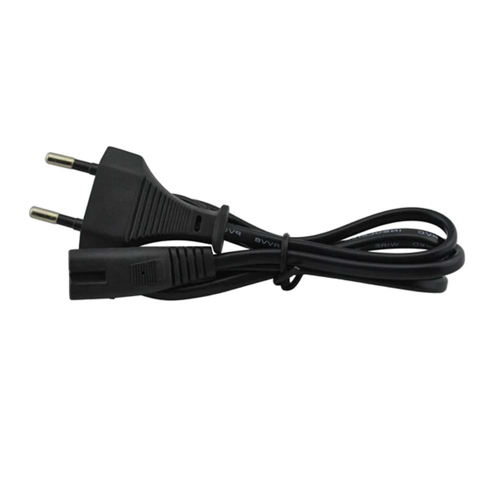 Cable de alimentación de CA para PS2, PS3 Slim, enchufe europeo, puerto de 2 puntas, fuente de alimentación para consola PS4, xbox EU - imagen 4