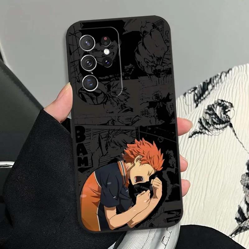 Funda de Anime Hinata Shoyo para Samsung Galaxy Note 20 10 M32 M17 M13 M12 F05 M07 M05 M02 F17 Plus Ultra funda de teléfono - imagen 3