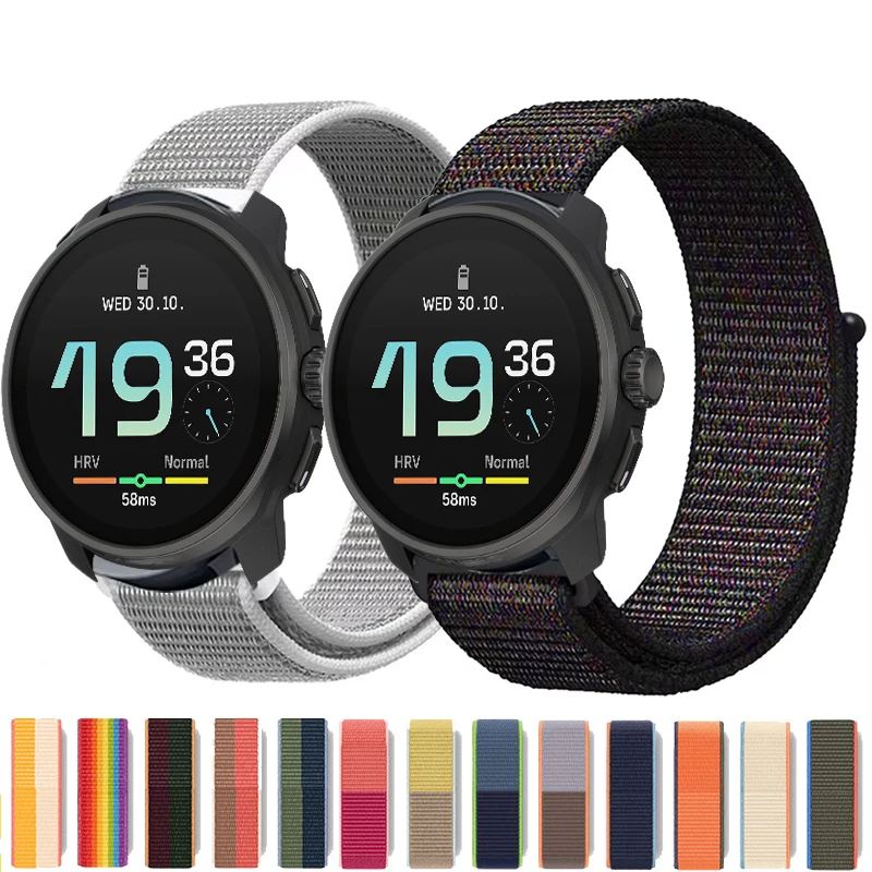 Correa para SUUNTO RACE/RACE S Smartwatch pulsera de repuesto Correa deportiva de nailon Correa de reloj para SUUNTO RACE S Band