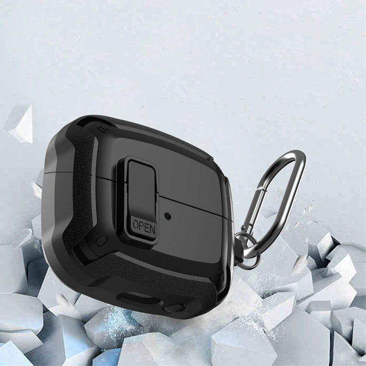 Funda a prueba de golpes para Samsung Galaxy Buds 3 / Buds 3 Pro, accesorios para auriculares, cubierta para llavero, funda para interruptor - imagen 4