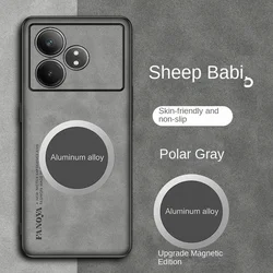 realme GT 6/6T y Neo 6/6 SE: funda magnética de piel sintética