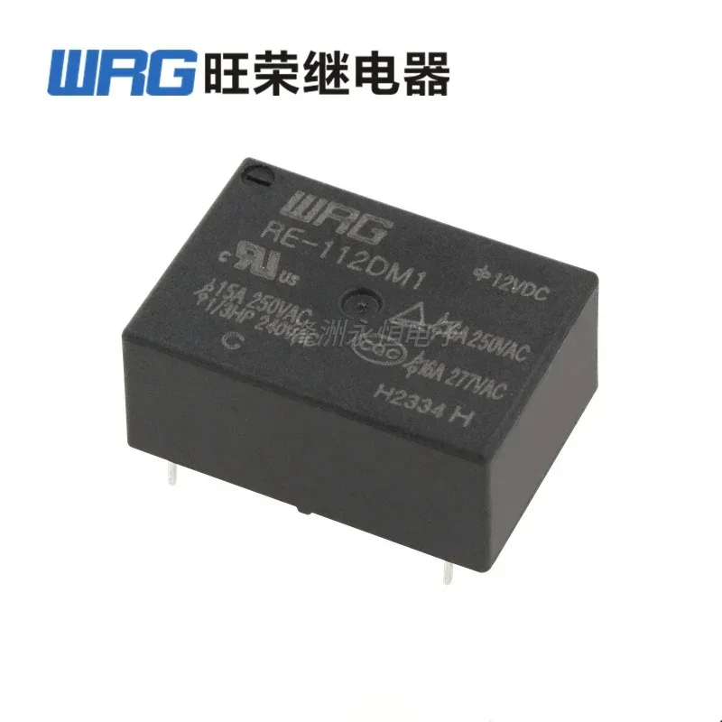 Relé WRG RE-105DM1 RE-112DM1 RE-124DM1 16A 4PIN 5V 12V 24V Relé de potencia Compatible V6-S-DC5V 12V 24V HF7520-005 012 024 - imagen 2