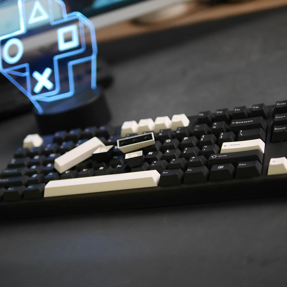 GJ WOB-tecla PBT Doubleshot, perfil de cereza para teclado mx 60, 65, 87, 104, gh60, xd64, xd68, bm60, bm65, Ghost Judge - imagen 5