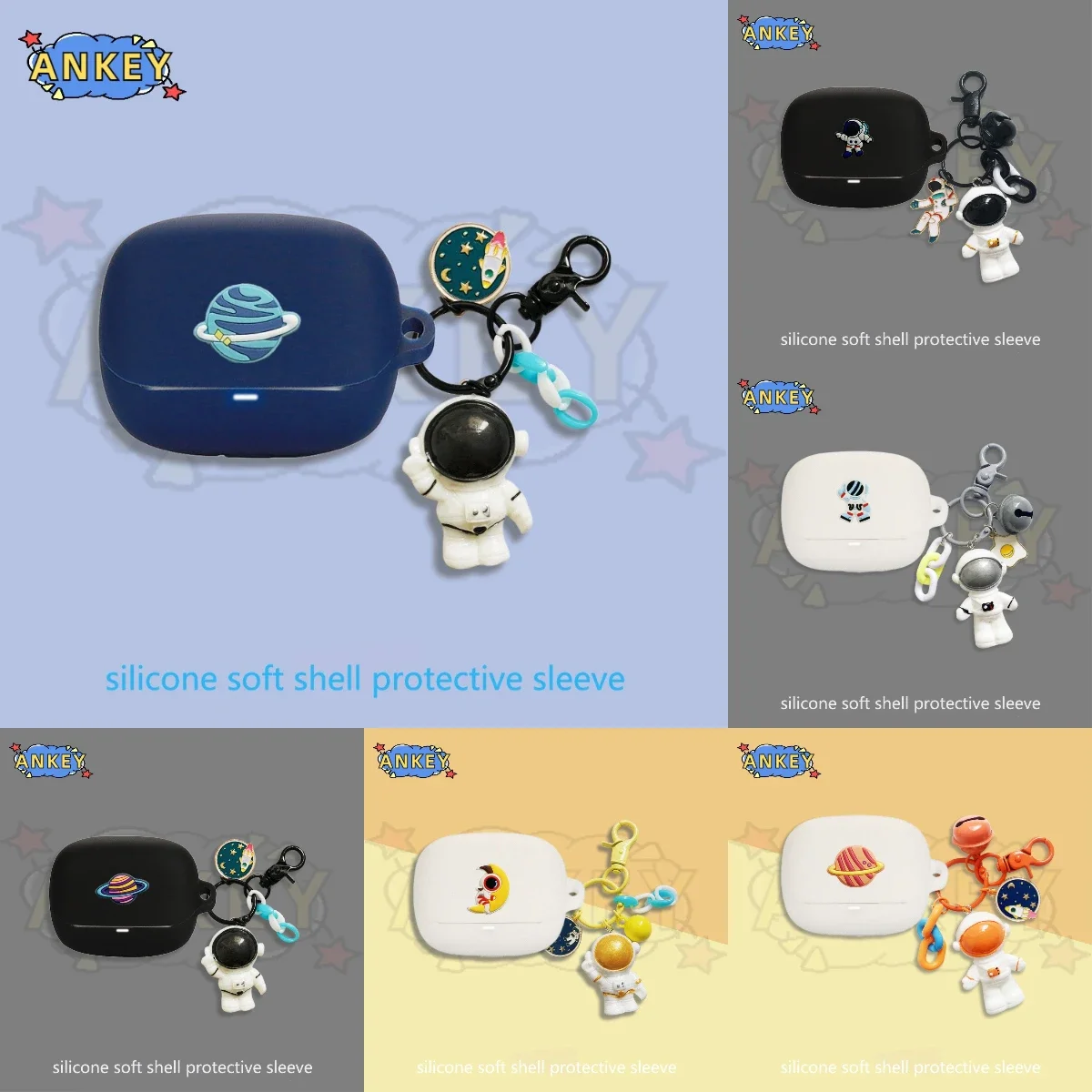 Funda de silicona para auriculares Baseus Bowie M2s M2 M2 + E9 W3, carcasa protectora suave para auriculares