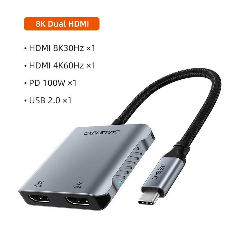 8K Dual HDMI
