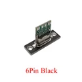 Black 6Pin