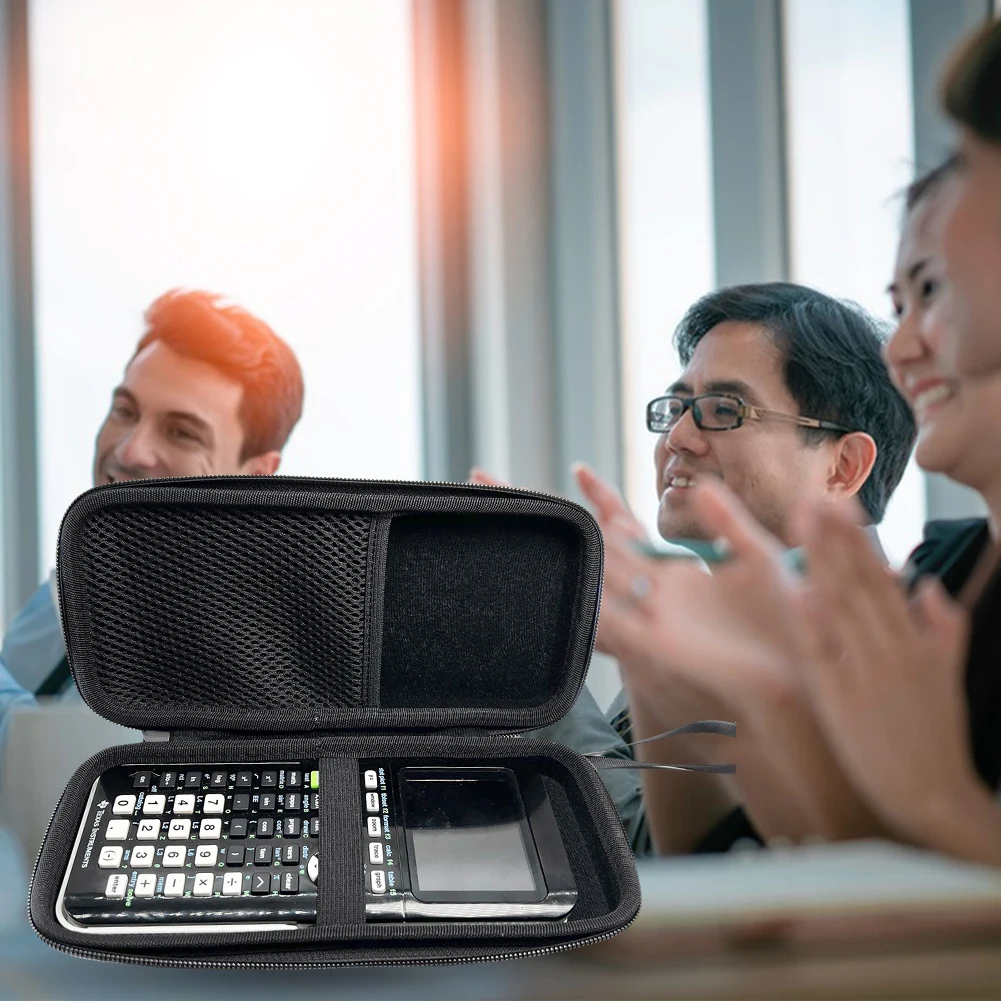 Estuche rígido de EVA para calculadora gráfica, Estuche de transporte para Texas Instruments TI-Nspire CX para TI-84 Plus CE/TI-84 Plus/TI-83 Plus/TI-86 - imagen 4