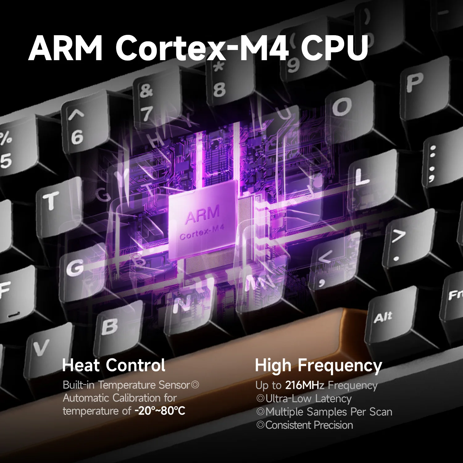 Akko MOD68 interruptor magnético HE Keybaord aluminio CNC 65% RT0.005mm 8K tasa de orolling ARGB Gaming junta de teclado mecánico personalizado - imagen 2