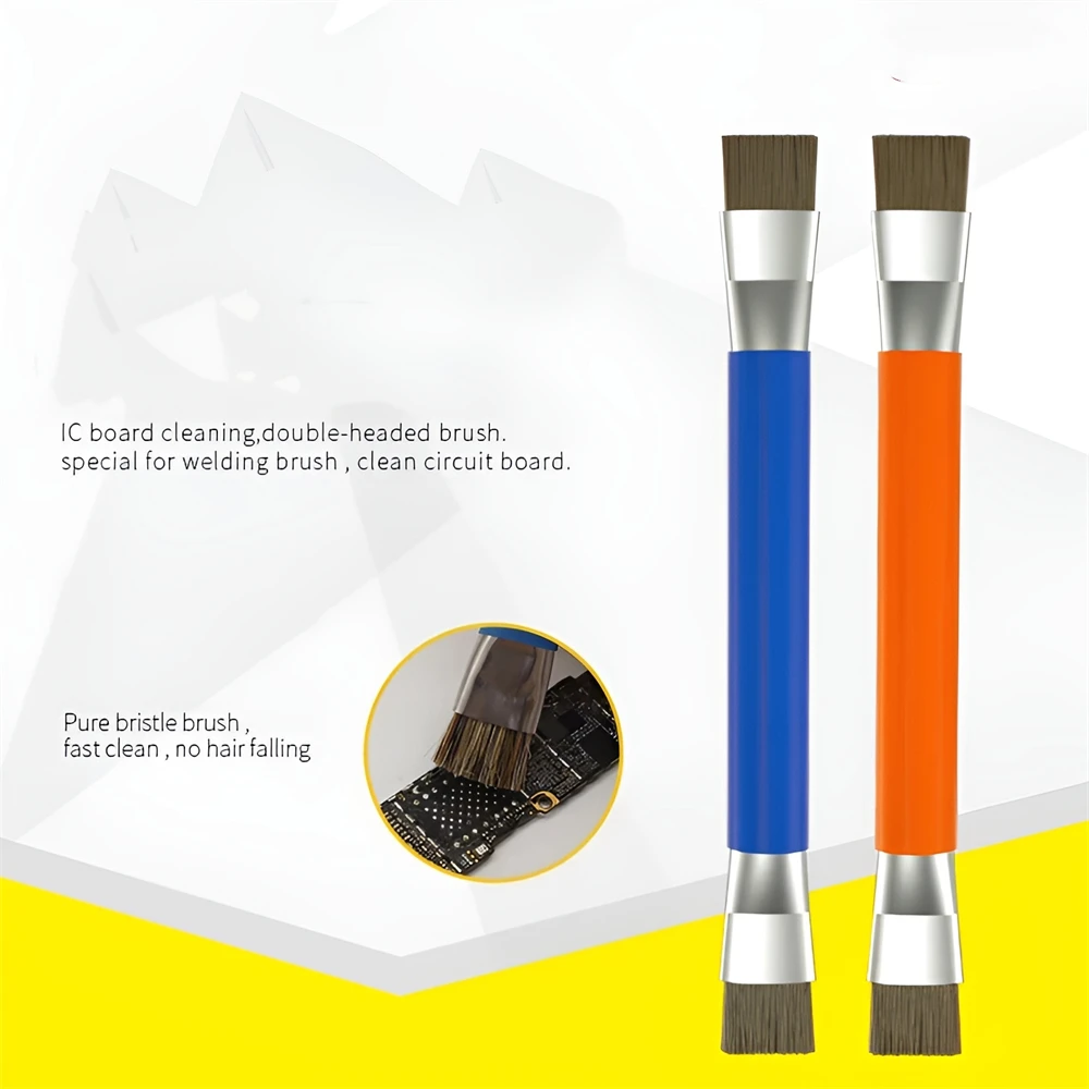 Placa base antiestática, herramienta de limpieza segura, soldadura de disco duro, cepillo especial, elimina pegamento y limpiar disco duro IC - imagen 5