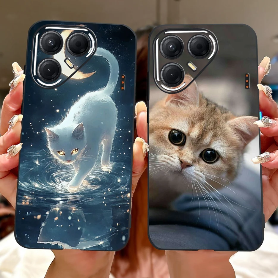 Para Tecno Pova 7 Pro 5G funda LJ8 funda pintada de lujo a la moda funda de teléfono de silicona suave para Tecno Pova 7 Ultra Pova7 5G LJ7 - imagen 3