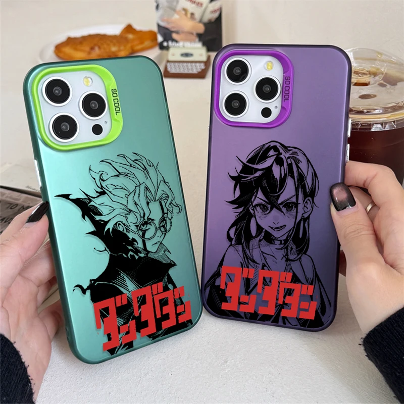 Funda chapada de Anime d-andad Okarun Ayase para iPhone 17 Air 16 15 11 12 14 13 Pro Max XS X XR Plus 8 7 SE 2020, funda a prueba de golpes