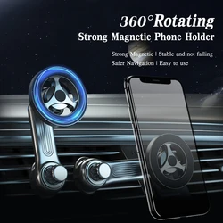 MagSafe Soporte Magnético Coche – Montaje Rejilla Ventilación