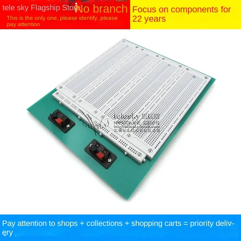 1 Uds 4 en 1 700 punto de posición SYB-500 Tiepoint PCB combinación placa de pruebas 240*200*8,5mm placa de orificio de circuito experimental - imagen 3