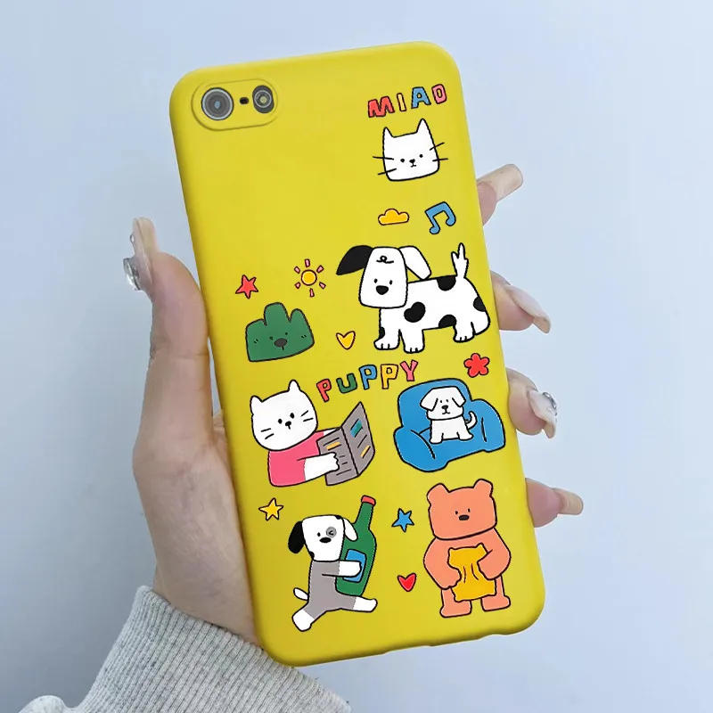 Para Apple iPhone 5 funda lindo astronauta Panda funda trasera de silicona suave para teléfono para IPhone SE 2016 Phone5 5s A1428 A1429 Capas 4,0" - imagen 4