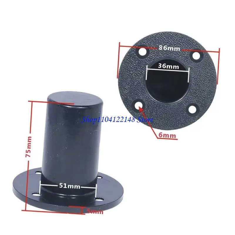 P9FA Universal Stander Stand Hat Poles montaje Soporte para gabinetes 12/15 pulgadas - imagen 3