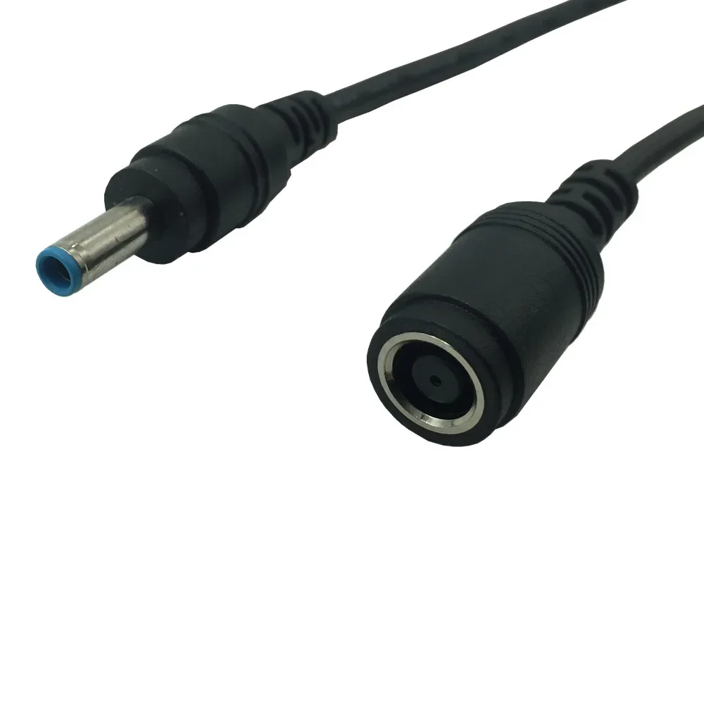 Convertidor de cargador de energía CC de 7,4mm a 4,5mm, gran Cable conector adaptador CC de repuesto para puntas azules HP - imagen 5
