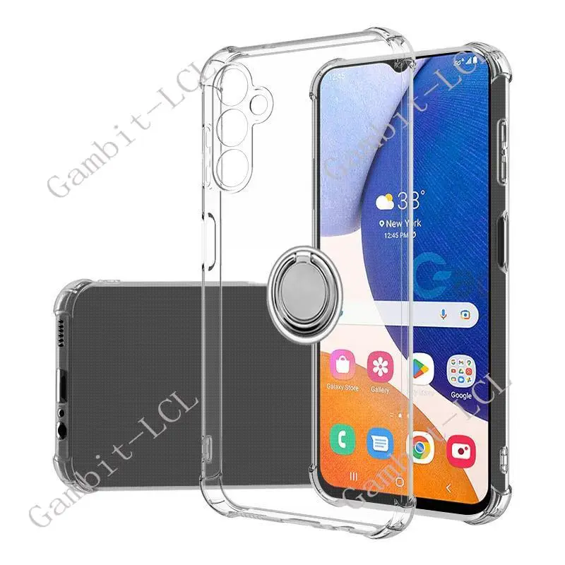 Funda de teléfono a prueba de golpes con soporte de anillo trasero para Samsung Galaxy A54, A14, A24, A34, A13, A23, A33, A53, A73, F23, M23, M33, M53, 5G