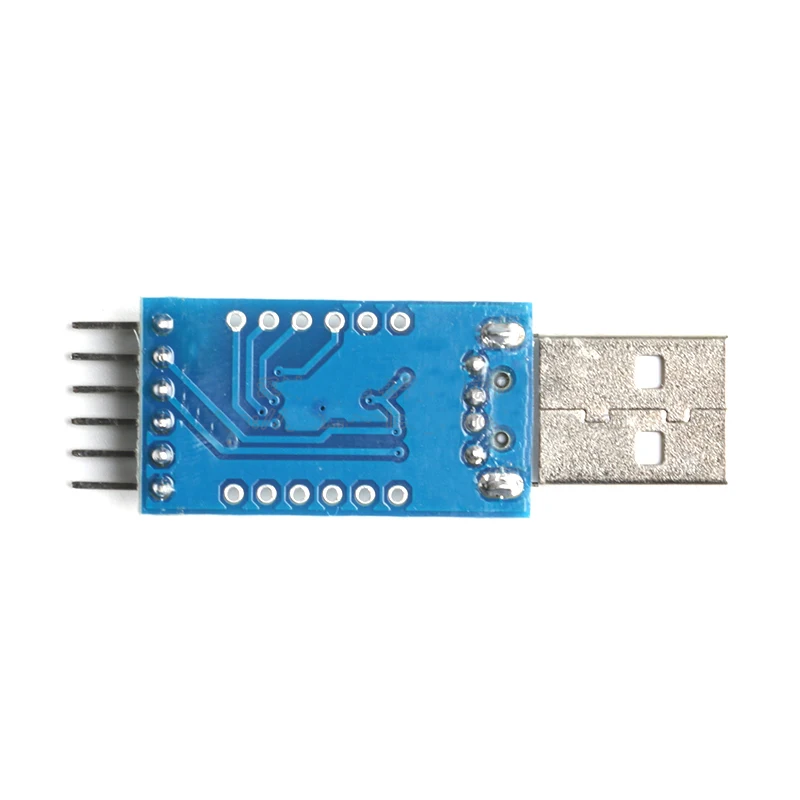 CP2104 USB 2,0 a TTL UART módulo de 6 pines convertidor serie STC PRGMR reemplazar CP2102 con Cables Dupont - imagen 5