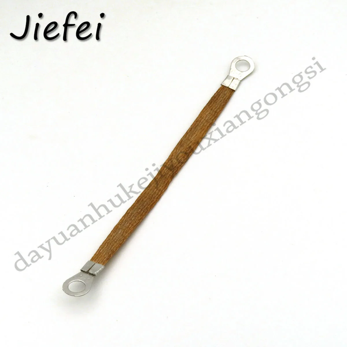 Kit de cableado de cobre estañado, terminales de batería con orificio de perno, conector de Cable de Nariz de cobre, terminales de 20cm, 6-8, 100 piezas