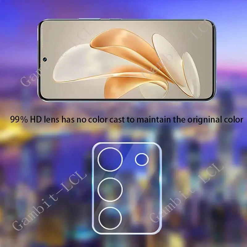 Lente de cámara Integral 3D para Asus Zenfone 10z, vidrio templado en Zenfone10z Zenfone10 10 AI2302, película protectora de pantalla trasera - imagen 5