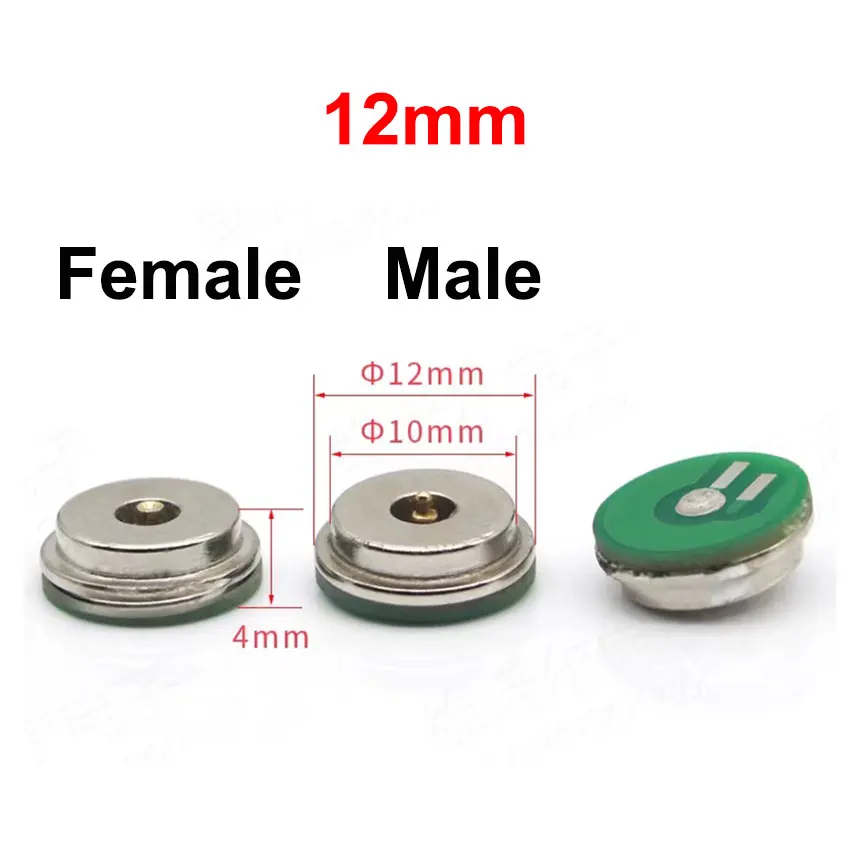 12mm Male Female