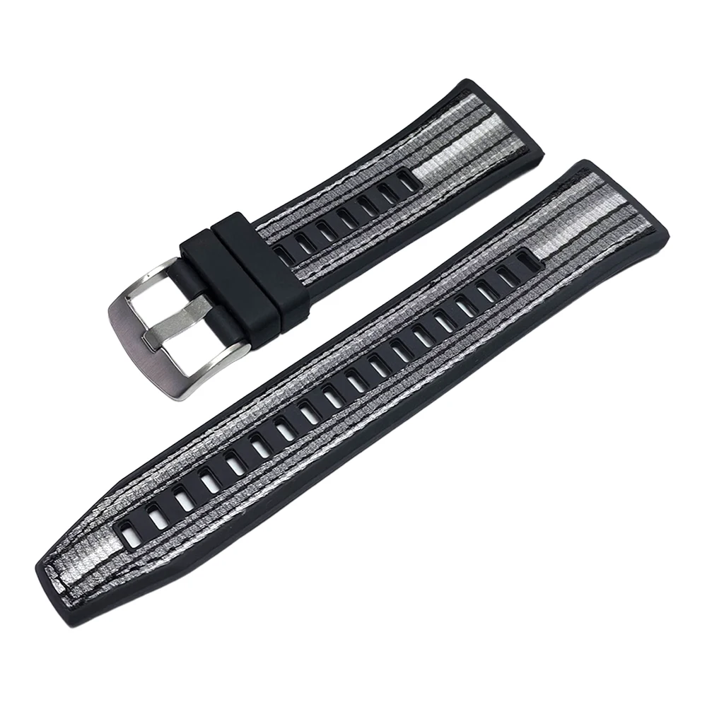 Correa tejida para Huawei Watch GT 6 Pro, pulsera de 46mm para Huawei GT6 Pro, pulsera de silicona de nailon - imagen 2