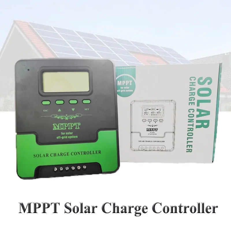Controlador de carga Solar MPPT, regulador automático de Panel de batería de litio de plomo y ácido, 100% MPPT, 20a, 30A, 40A, 50A, 60a, 12V, 24V - imagen 5