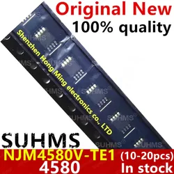 Chip NJM4580V JRC4580 Amplificador Operacional Doble TSSOP-8 Alta Fidelidad