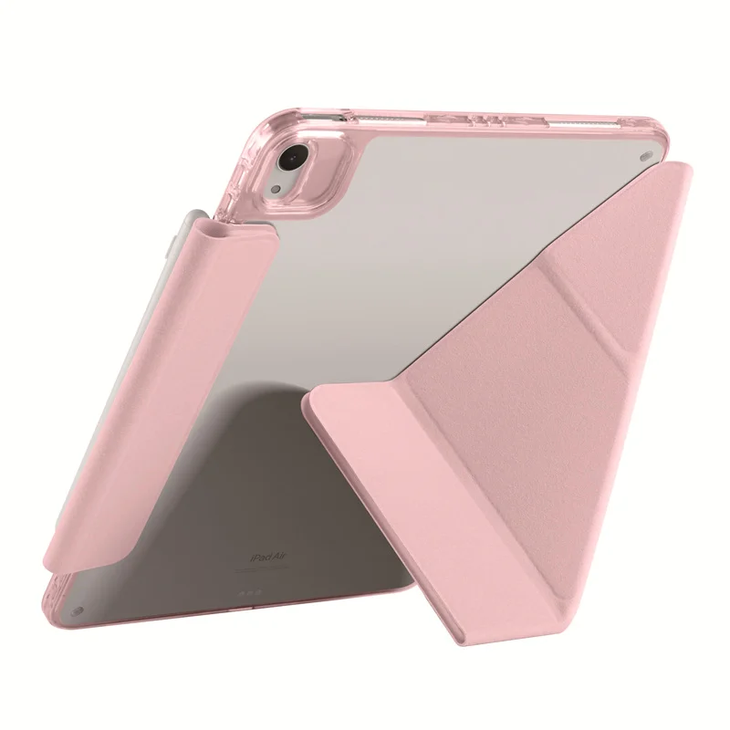 Funda para iPad Air 11, Funda inteligente de cuero acrílica transparente, Funda magnética dura para Coque iPad Air 5 4 Air 11 M2 M3 - imagen 4