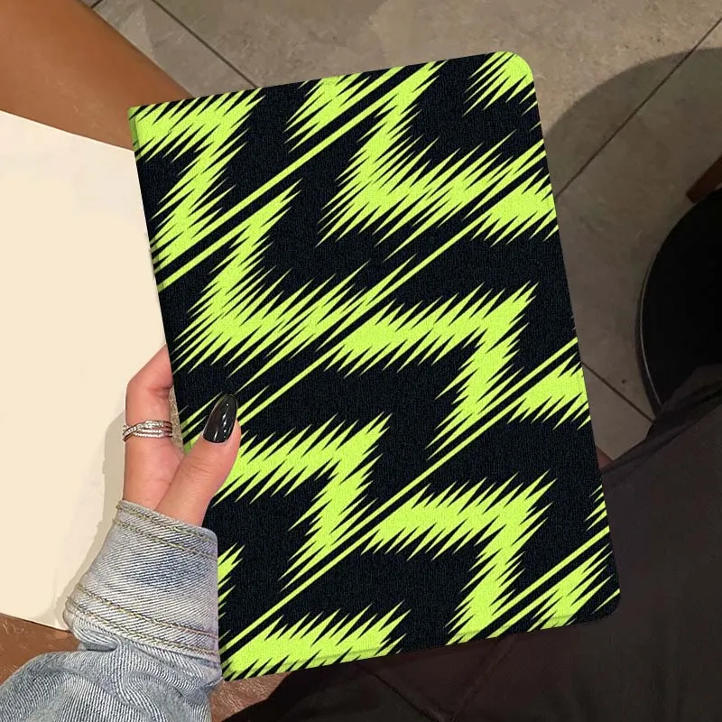 Patrones oscuros líneas creativas para Huawei MediaPad MatePad Air M6 M5 M2 T10s T5 C5e 10 11 12X10,8 SE Pro funda para tableta