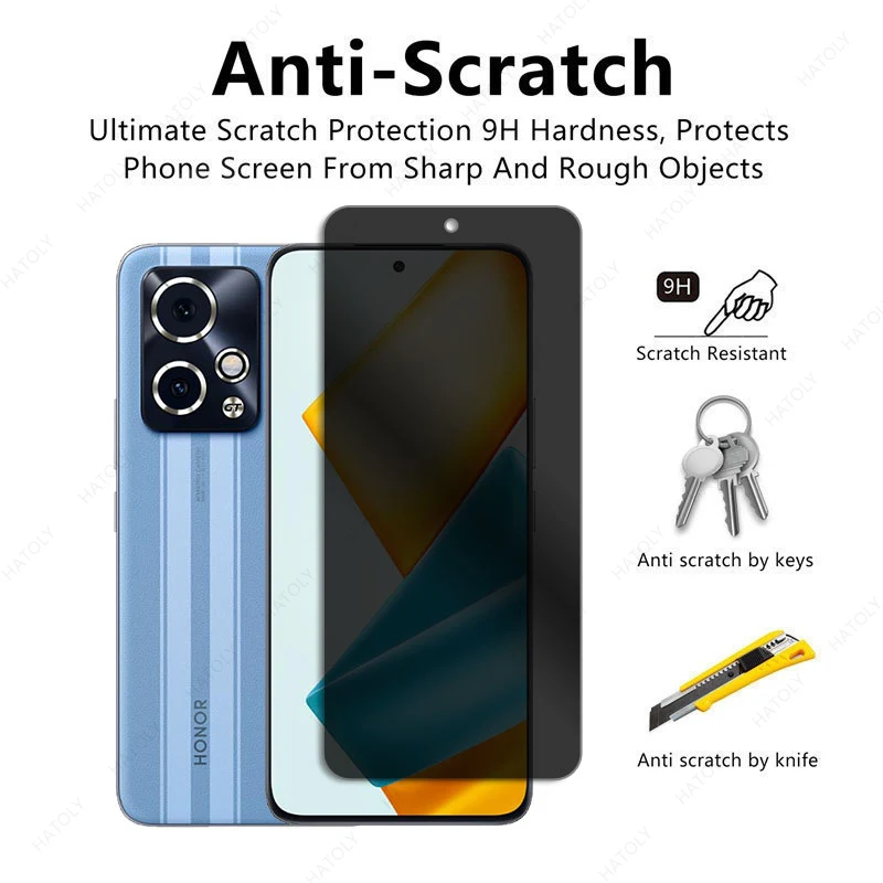 Vidrio Templado antideslumbrante para Honor 90 GT, Protector de pantalla antideslumbrante para Honor 90 GT, vidrio frontal antideslumbrante - imagen 2