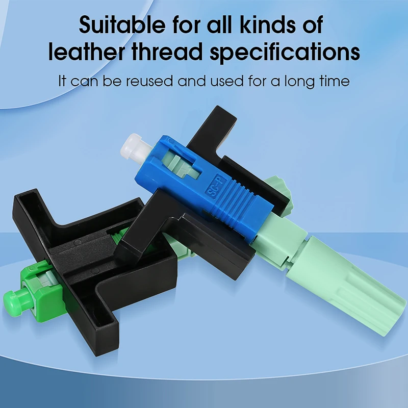 Conector de fibra óptica SC/APC SC/UPC, herramientas FTTH de 58mm, conector rápido de fibra óptica, conector rápido de fibra óptica monomodo - imagen 3