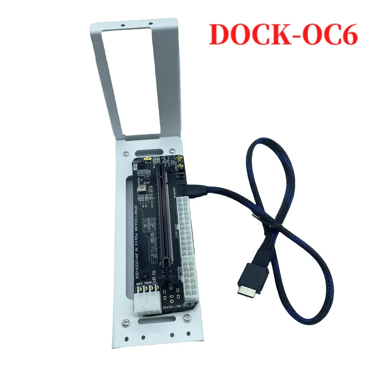 Base gráfica externa de 50CM y 80CM, soporte eGPU para ordenador portátil Oculink/M.2 NVMe GPU Dock PCIE 4,0 X4 Gen4 para tarjeta de expansión ATX SFX