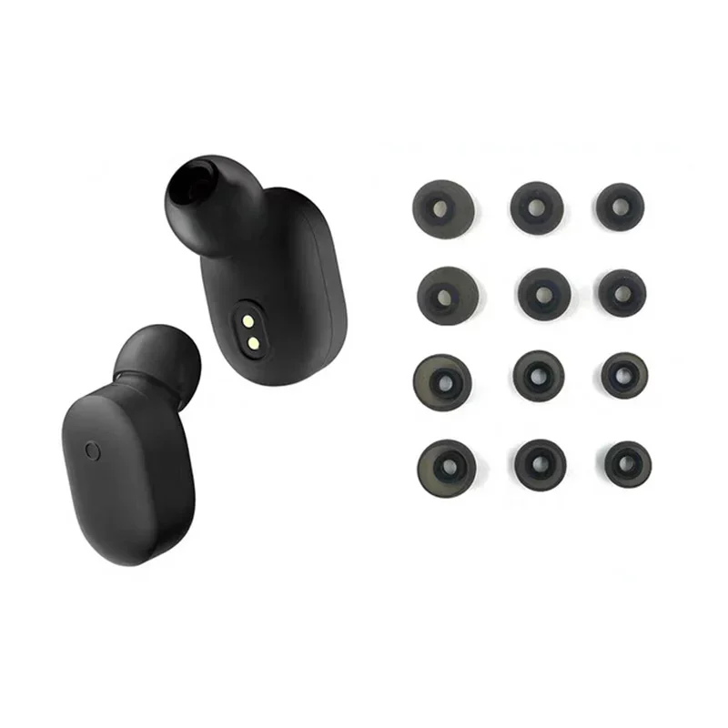 Auriculares inalámbricos con Bluetooth para Xiaomi Redmi Airdots, tapones protectores de silicona, S/M/L - imagen 2