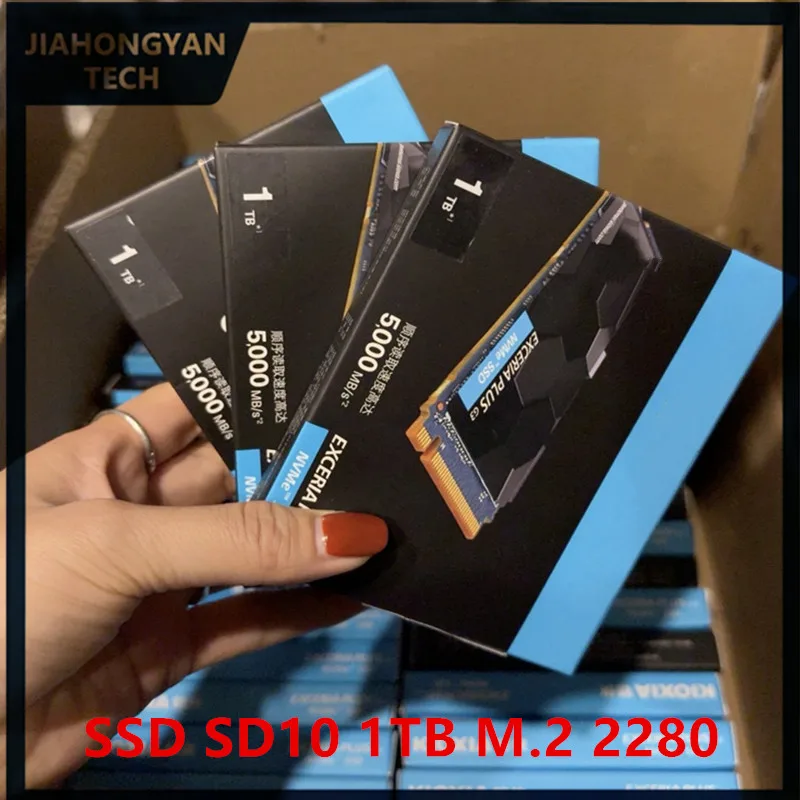 Para Kioxia SD10 1TB 2TB unidad de estado sólido velocidad PCIe 4,0 NVME M.2 2280 disco duro SSD adecuado para ordenadores de escritorio y portátiles - imagen 2