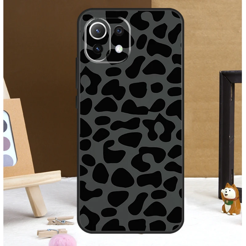 Funda con estampado de leopardo para móvil, carcasa con patrón de guepardo negro para Xiaomi 13T, 14 Pro, 11T, 12T, 12, 13 Lite, POCO X6, X3, X4, X5, F5 Pro, F3, M5s, M6 Pro - imagen 5