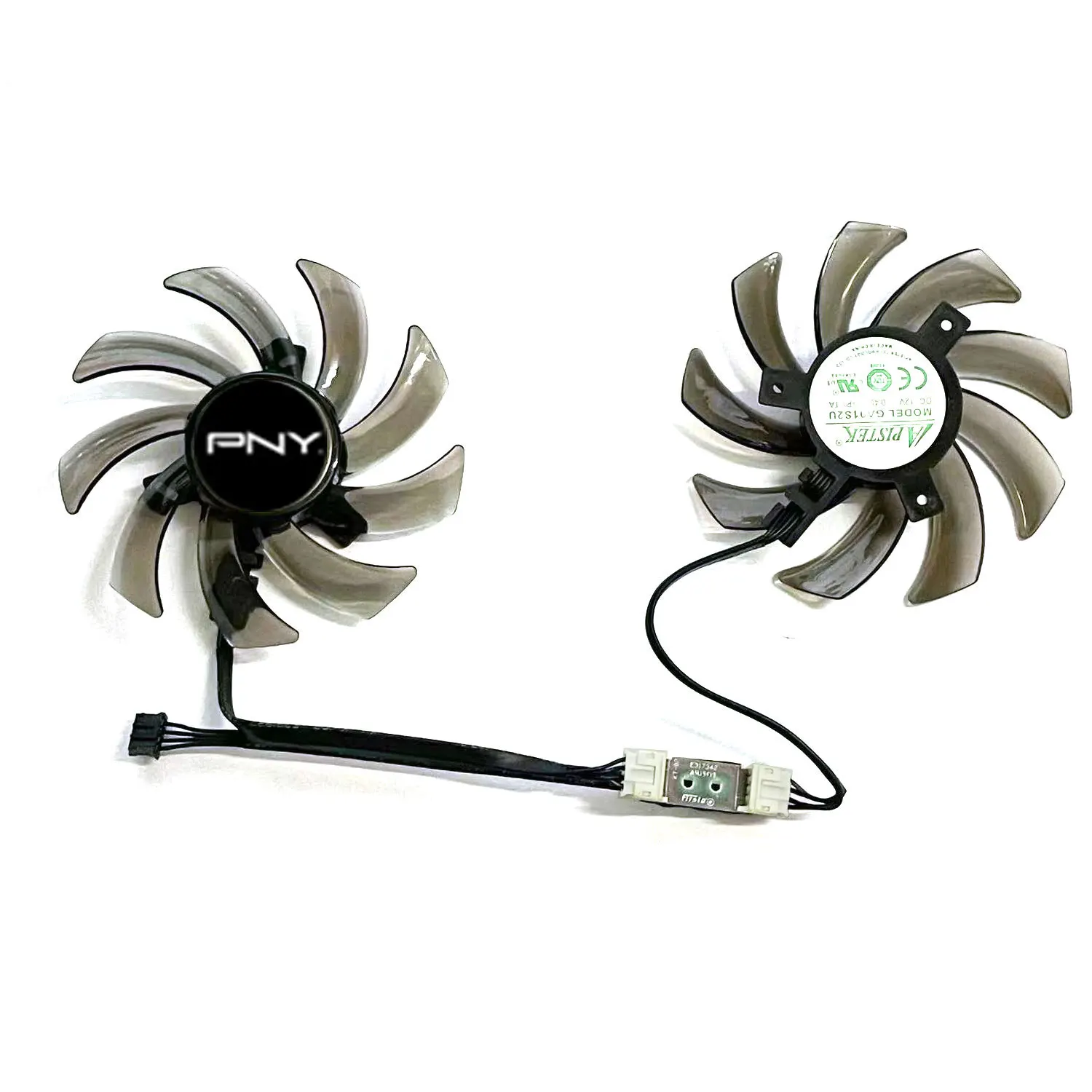 Reemplazo de tarjeta gráfica, nuevo, 85MM, 4 pines, GA91S2U, GTX1060, 1070TI, GPU, PNY, Geforce, GTX1060, 1070ti, V2 - imagen 3