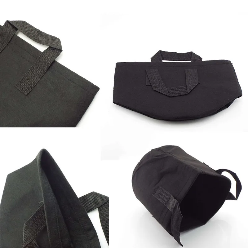 Bolsa para cultivo de plantas de 35x30cm, 7 galones, macetas para cultivo de flores, 7 galones, patata, tomate, mango de jardín, tela vegetal, herramientas de jardín ecológicas