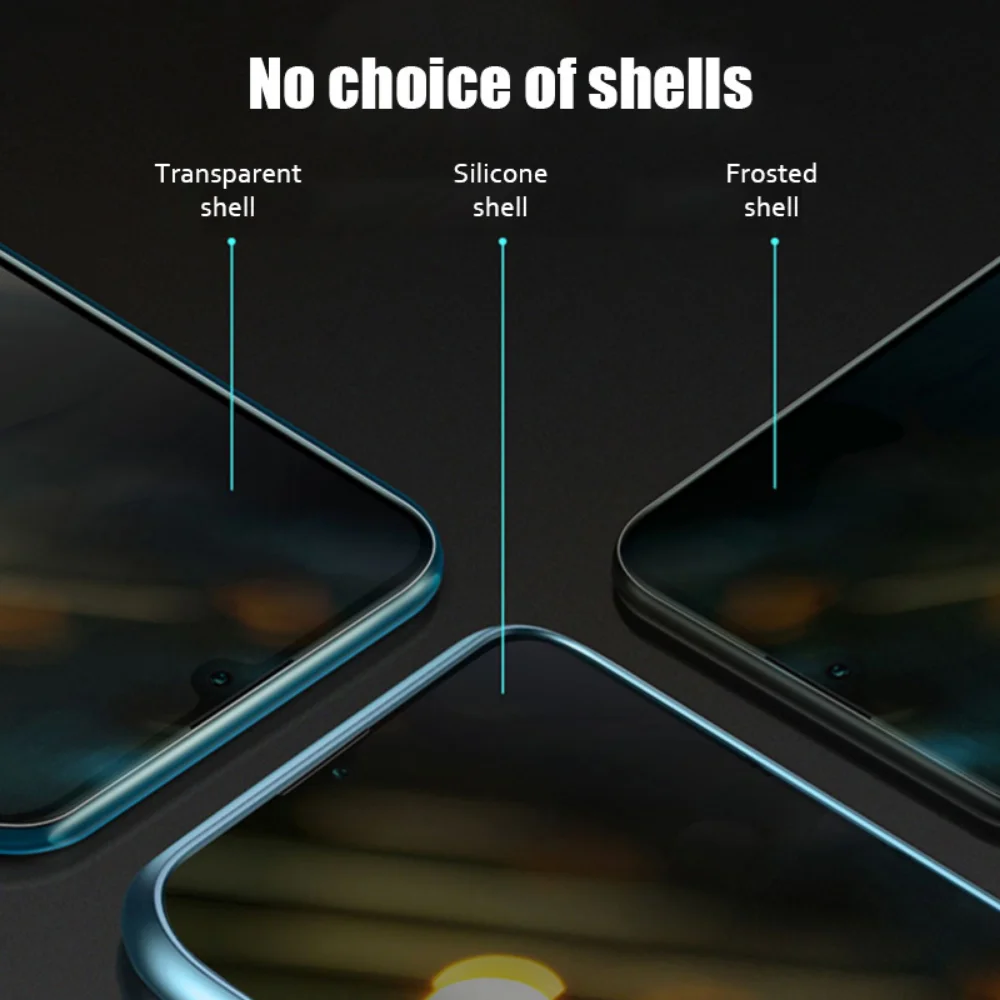 Vidrio templado de privacidad 3D para Huawei P40 Lite E P30 P20 Pro, vidrio protector en P Smart 2021 2020 S Z Mate 30 20 10 5G - imagen 5